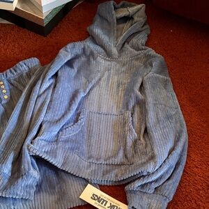 Muk Luks Soft Blue Lounge Wear nwt